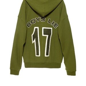 Boys Lie Olive Green Hoodie